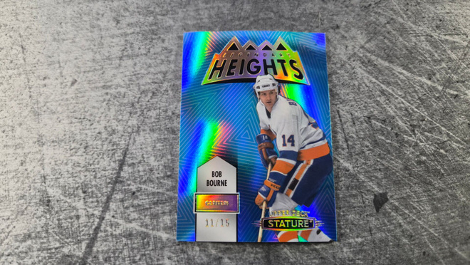 Bob Bourne 2021-22 Stature Legendary Heights /15