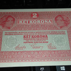 Austria Itävalta 2 Kronen 1919 P50 UNC - pikkukuva 1