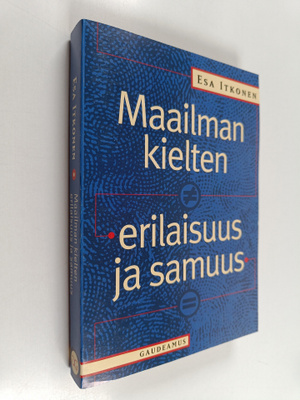Esa Itkonen : Maailman kielten erilaisuus ja samuus