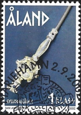 Åland 2002  Rautakausi  1. lk EP alareuna LOISTO LaPe 210