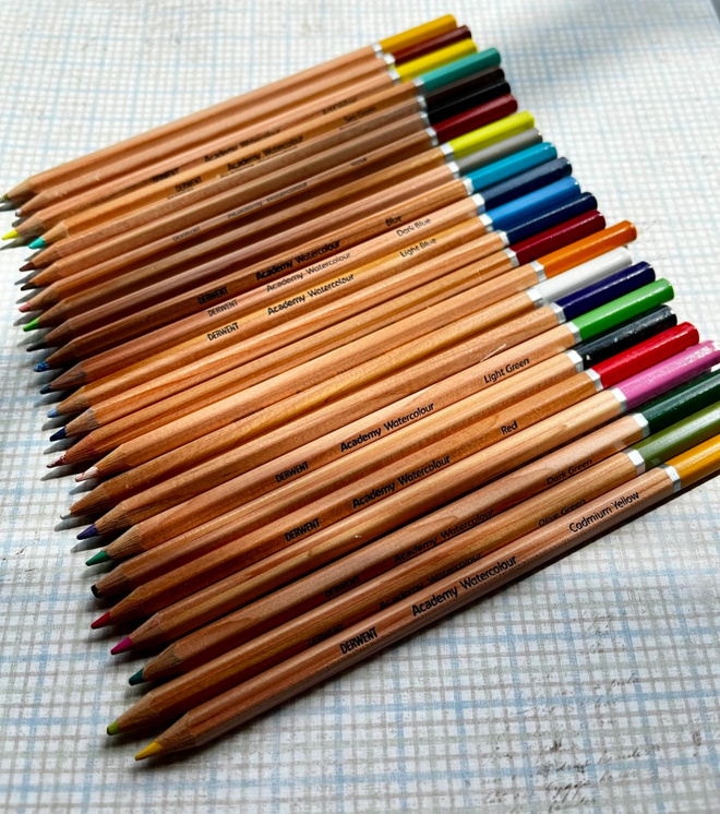 Derwent Academy Watercolour  24 kpl