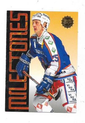 1995-96 SISU Milestones #183 Pekka Laksola , Tappara