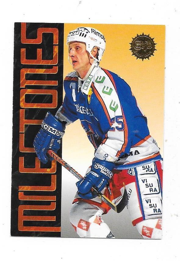 1995-96 SISU Milestones #183 Pekka Laksola , Tappara