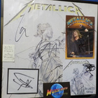 METALLICA TAULU KOKO BÄNDIN NIMMAREILLA + TUOTTAJA - pikkukuva 1