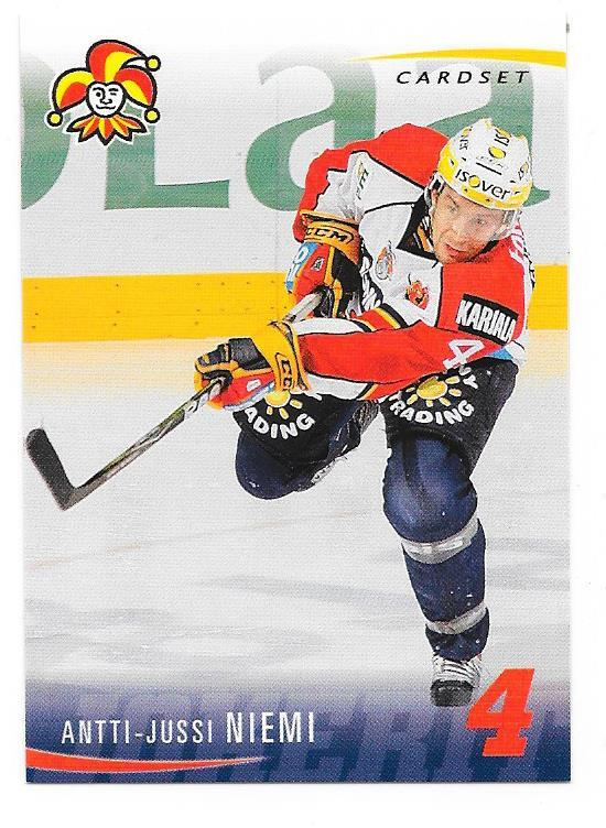 2009-10 CardSet #259 Antti-Jussi Niemi Jokerit