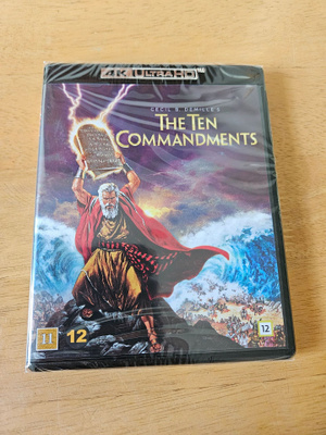 The Ten Commandments - Kymmenen käskyä (4K Ultra HD, uusi)