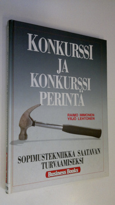 Raimo Immonen : Konkurssi ja konkurssiperintä : sopimuste...