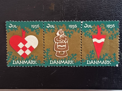 Tanska Joulumerkit 1956