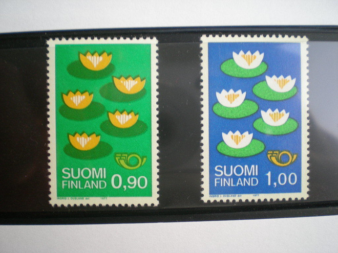 Postituore sarja POHJOLA 1977 - LaPe 802-803 **