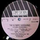 THE OLYMPIC SIDEBURNS ~ LP + 12" EP Ex/Ex - pikkukuva 3