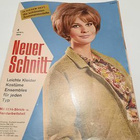 Vintage  kaava  lehti  Neuer Schnitt 64/4 - pikkukuva 1