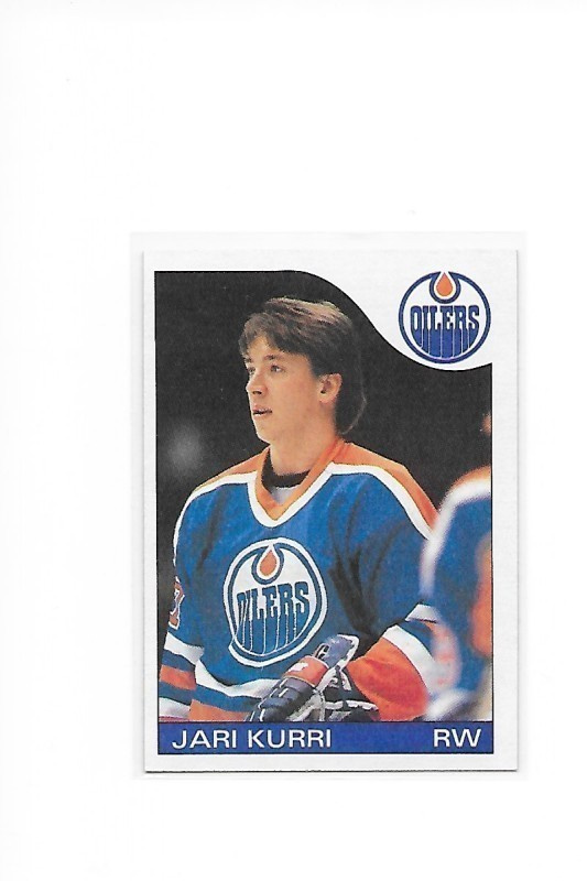 1985-86 Topps #155 Jari Kurri Edmonton Oilers