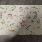 Kukkakuvio verhokappa 53x233cm - pikkukuva 1