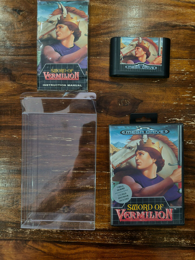 Sega Mega Drive:Sword of Vermilion (CIB)