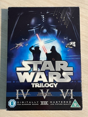 Star Wars -trilogia (1977-1983) alkuperäiset versiot (6DVD)