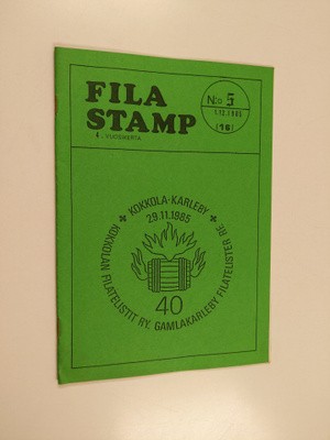 Fila stamp N:o 5/1985 4.vuosikerta
