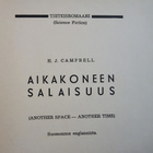 Aikakoneen salaisuus - H. J. Campbell 1.p (sid.) - pikkukuva 1