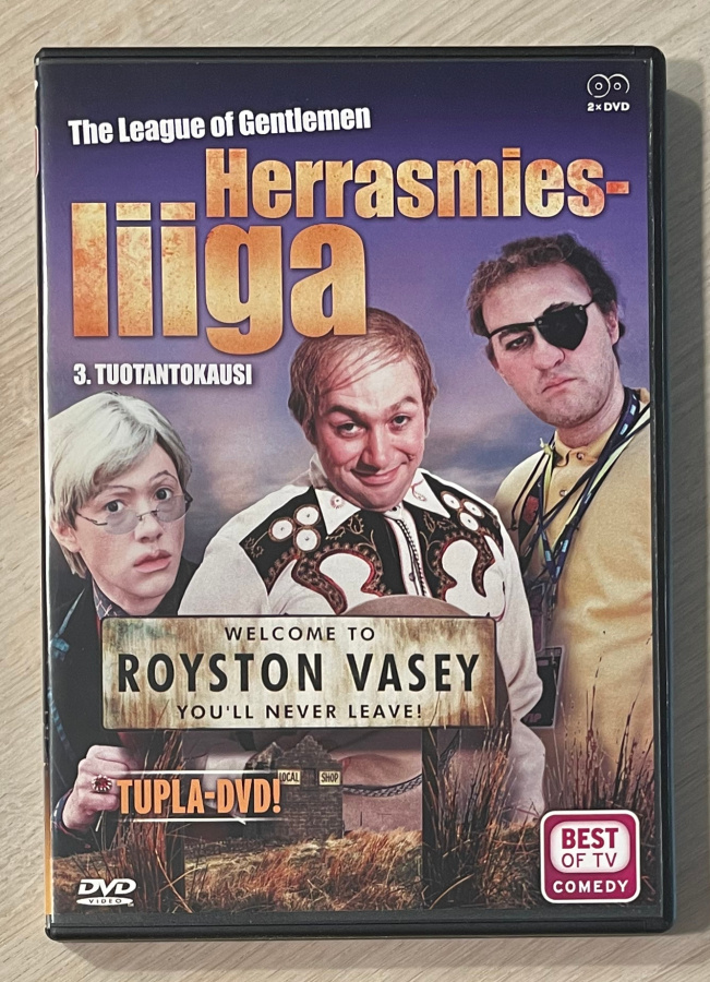 Herrasmiesliiga: Kausi 3 (2DVD) palkittu brittisarja (UUSI)