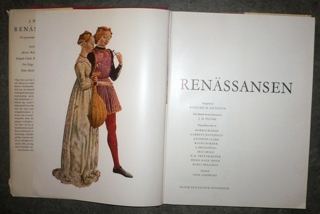 Renässansen. Ett panorama över en gyllene tidsålder 1962 1.p