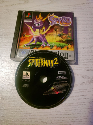 Spyro The Dragon & Spider-Man 2 Enter Electro PS1