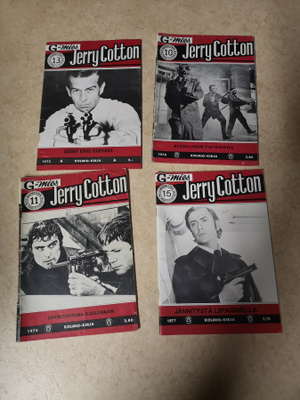Jerry cotton lehdet 4 kpl