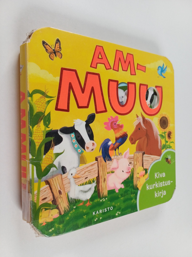 Jaye Garnett : Ammuu : kiva kurkistuskirja