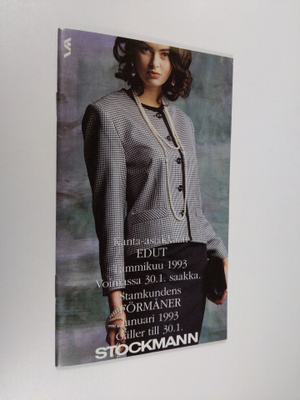 Stockmann : Kanta-asiakkaan edut tammikuu 1993 = Stamkund...