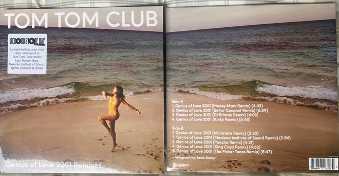 Tom Tom Club – Genius Of Love 2001 Remixes, blue marble, RSD