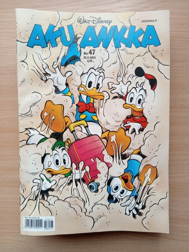 Aku Ankka lehti 47/2023