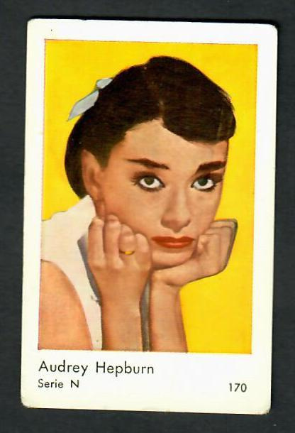Keräilykuva - Audrey Hepburn Serie N 170