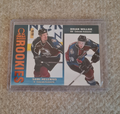 1999-00 Pacific Omega #Sami Helenius / Brian Willsie /99