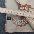 Silkkihuivi 86 cm ruskea / beige / vaalea / harmaa - pikkukuva 3