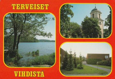 KIRKKOKORTTI - VIHDIN KIRKKO - 2