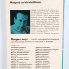 Georges Simenon : Maigret on kärsivällinen - pikkukuva 2