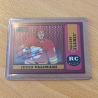 2018-19 OPC Platinum Juuso Valimaki RC Red Rainbow Auto - pikkukuva 3