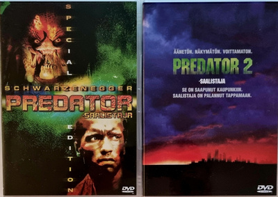 PREDATOR - SAALISTAJA 1 & 2 DVD