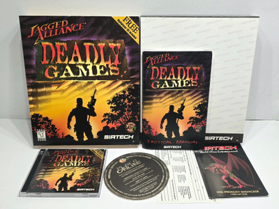 PC - Jagged Alliance Deadly Games (CIB Big Box)
