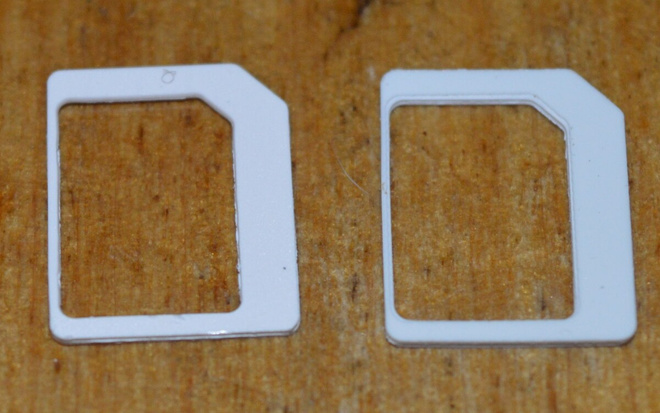 nano -micro sim adaptereita