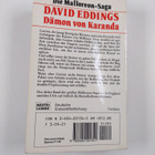 David Eddings : Die Malloreon-Saga - Dämon von Karanda - pikkukuva 2
