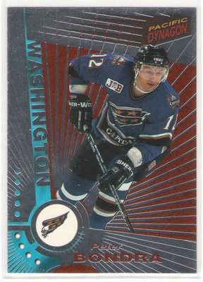 97-98 Pacific Dynagon Silver Peter Bondra