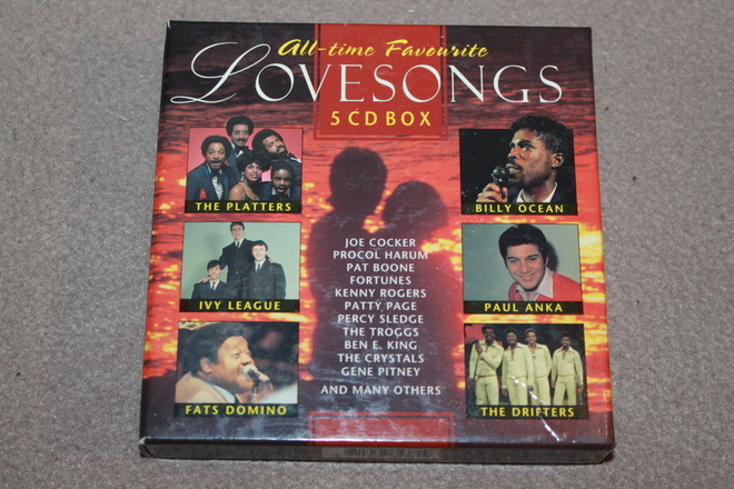 All Time Favourite Love Songs 5 CD Box