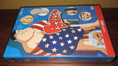 American dad! osa 2 komedia tv-sarjat, 3 dvd-levyä