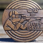 Ronssivärinen ammuntamerkki. Valmistajan leimalla. Halkaisij - pikkukuva 3