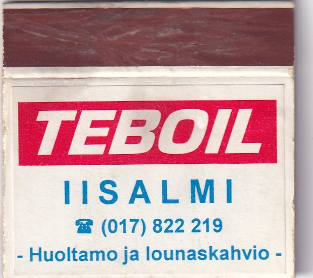Iisalmi, TEBOIL Huoltamo ja lounaskahvio     b608