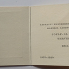 Taittokortti, julkaisija Mannerheimin Lastensuojeluliitto - pikkukuva 2