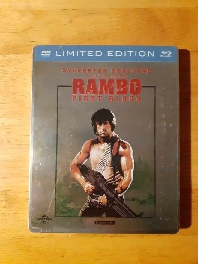 First Blood BLU-RAY STEELBOOK