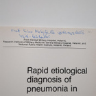 Kyösti Lehtomäki : Rapid Etiological Diagnosis of Pneumon... - pikkukuva 3