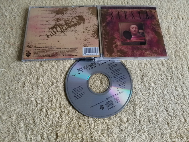MILES DAVIS & MARCUS MILLER - Music From Siesta CD