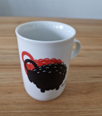 Aarikka Pässi pieni espresso / mokkamuki (vintage)