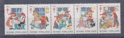 1985 TUB joulumerkkirivilö